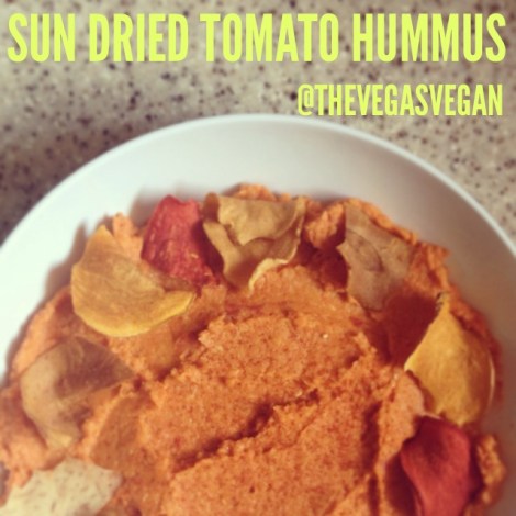 Sun Dried Tomato Hummus 6-09-13